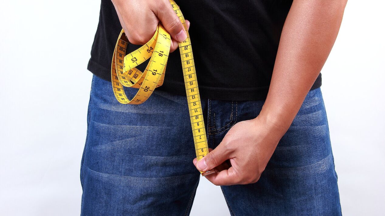 home medindo o pene antes da ampliación